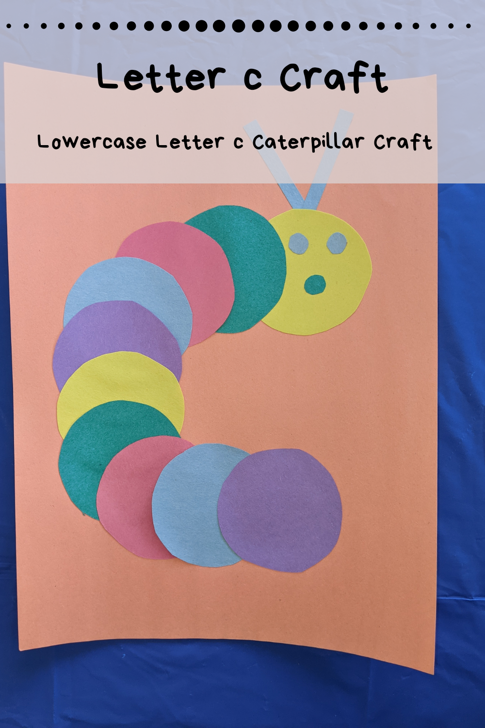 Lowercase Letter C Craft for Kids - Home With Hollie