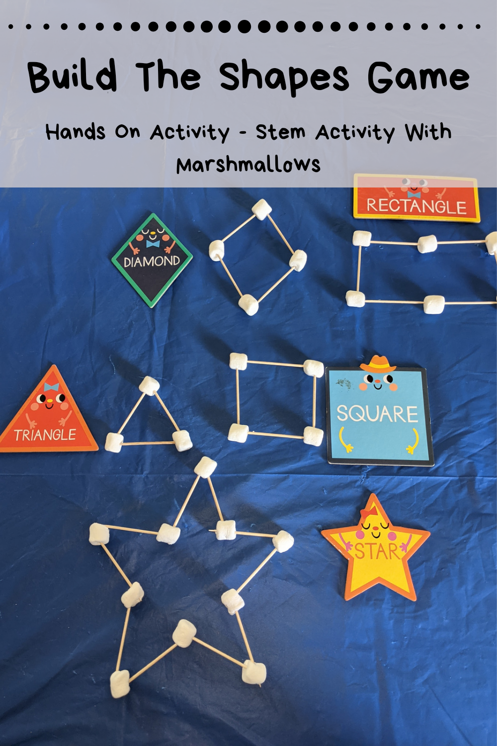 Build a Dino STEM Activity - Build a dinosaur using straws and  marshmallows.