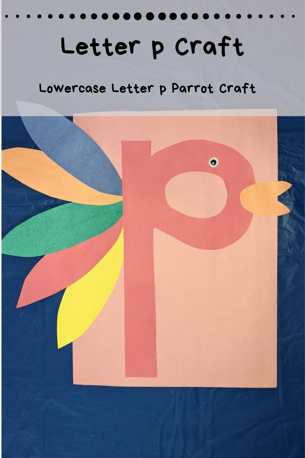 Letter P Craft Template