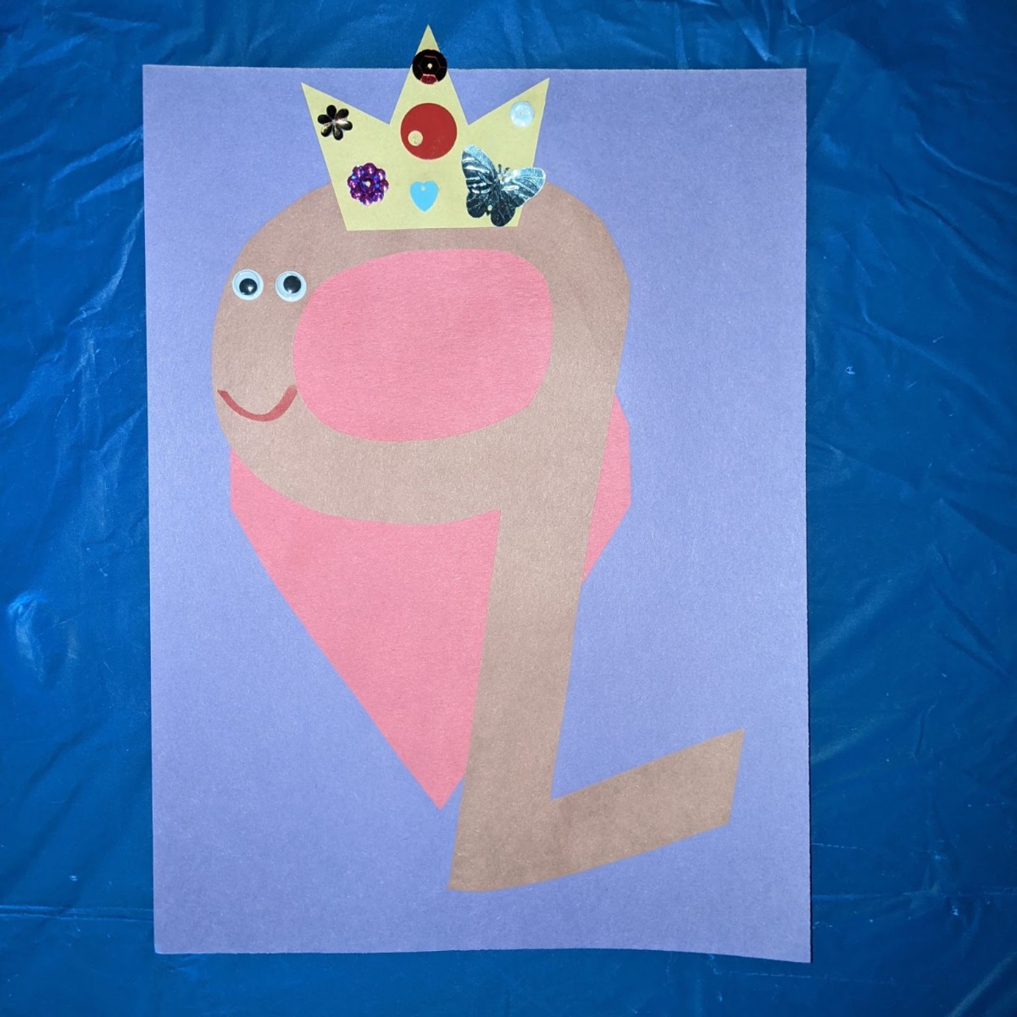Lowercase Letter Q Craft for Preschool Home With Hollie